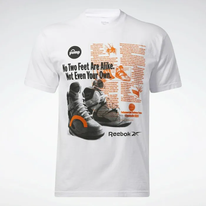 TShirts and Graphic Tees Mens Reebok Pump Editorial Tee Multi
