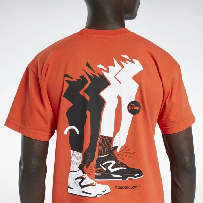TShirts and Graphic Tees Mens Reebok Pump Up TShirt Multi