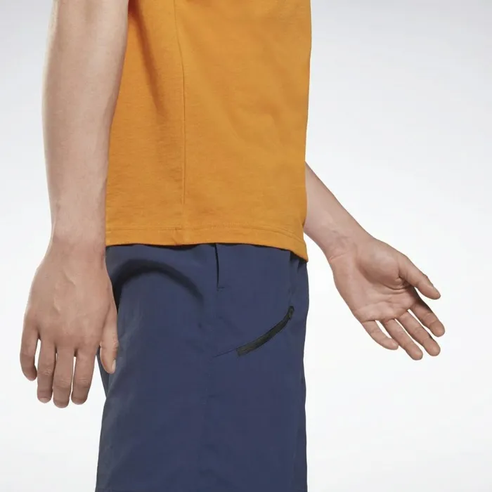 TShirts and Graphic Tees Mens Reebok Road Trip Graphic TShirt Radiant Ochre