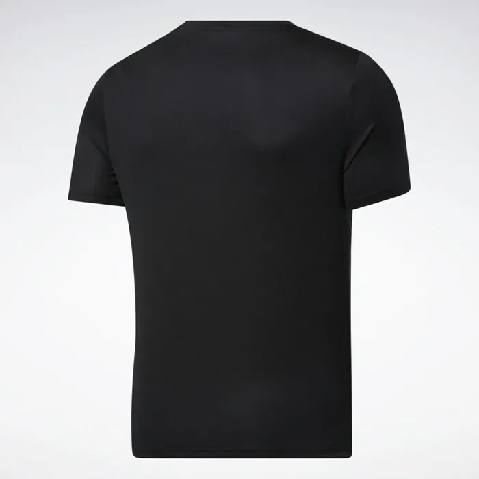 TShirts and Graphic Tees Mens Reebok Run Essentials Graphic TShirt Black