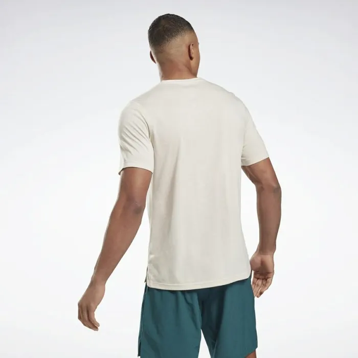 TShirts and Graphic Tees Mens Reebok Speedwick Graphic Move TShirt Stucco