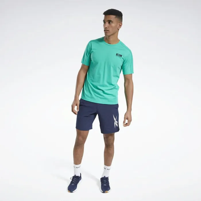 TShirts and Graphic Tees Mens Reebok Speedwick Graphic Move Tee Court Green