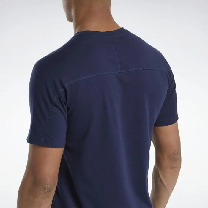 TShirts and Graphic Tees Mens Reebok Speedwick Graphic Move Tee Vector Navy