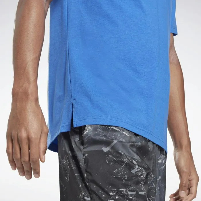TShirts and Graphic Tees Mens Reebok Speedwick Move TShirt Court Blue
