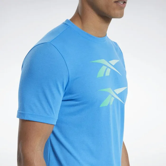 TShirts and Graphic Tees Mens Reebok Tee Horizon Blue