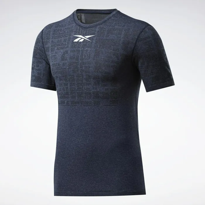 TShirts and Graphic Tees Mens Reebok United By Fitness MyoKnit Tee Blue