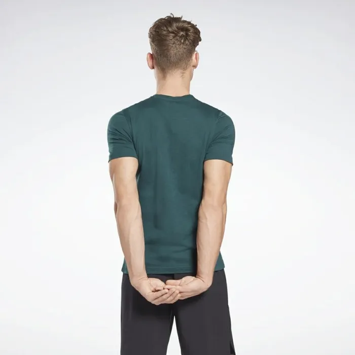 TShirts and Graphic Tees Mens Reebok Vector Graphic TShirt Forest Green