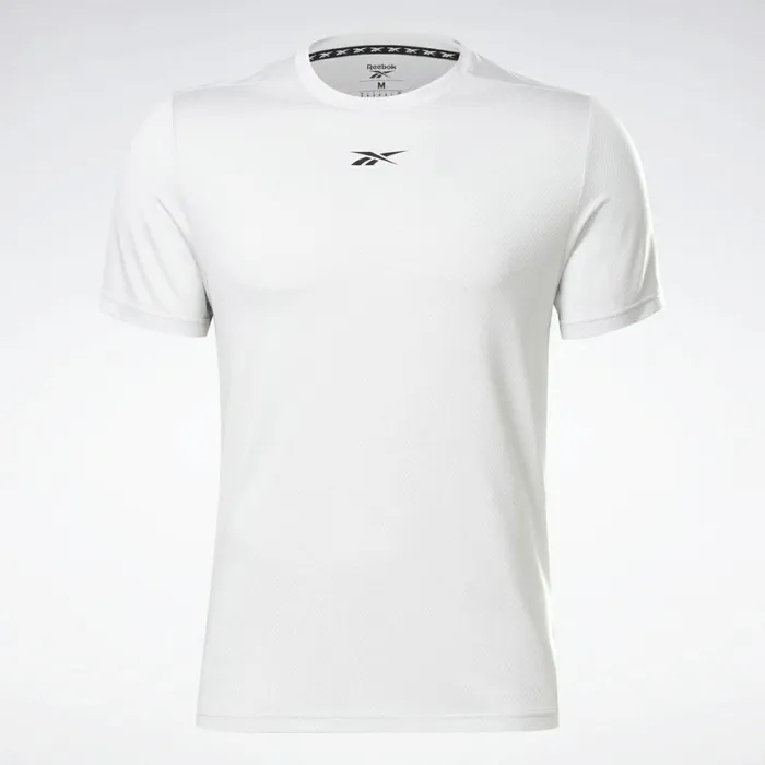 TShirts and Graphic Tees Mens Reebok Workout Ready Mlange TShirt Pure Grey 2