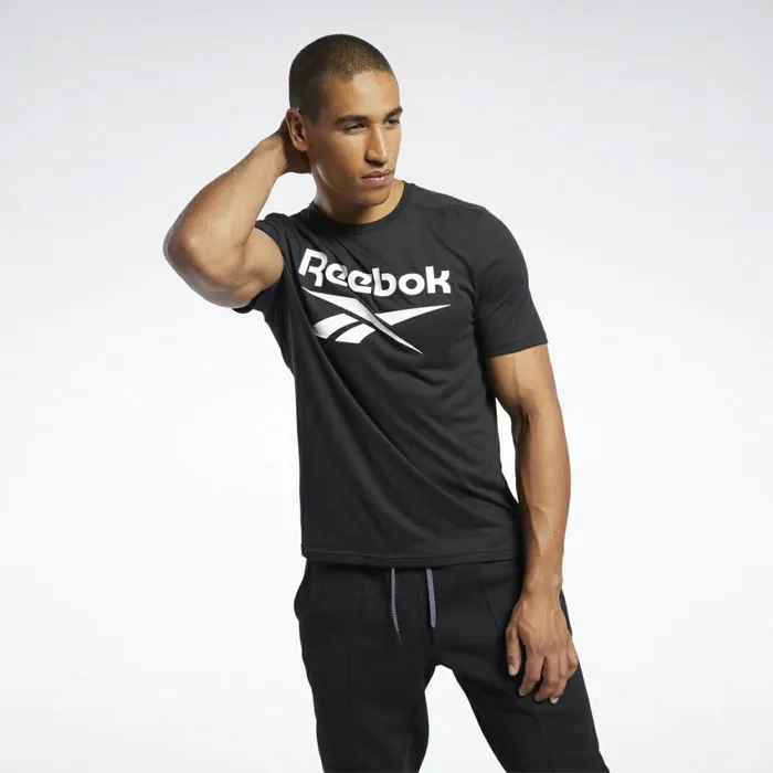 TShirts and Graphic Tees Mens Reebok Workout Ready Supremium Graphic Tee Black TShirts and Graphic Tees Mens Reebok Workout Ready Supremium Graphic Tee Black