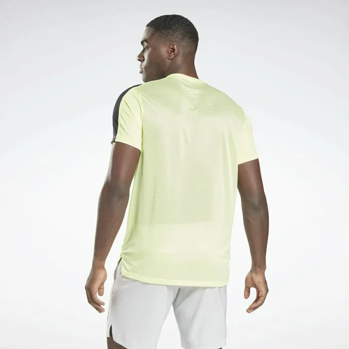 TShirts and Graphic Tees Mens Reebok Workout Ready Tech TShirt Energy Glow