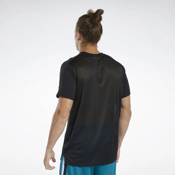 TShirts and Graphic Tees Mens Reebok Workout Ready Tech Tee Black