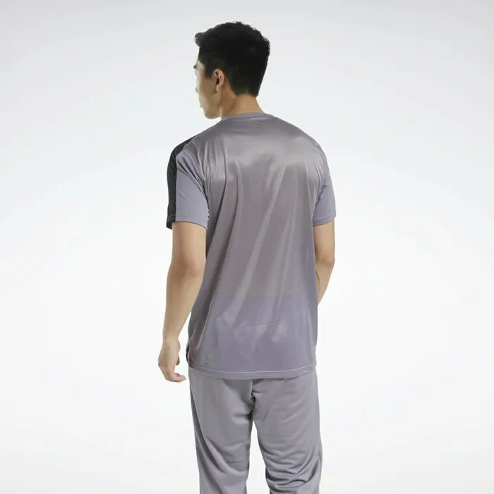 TShirts and Graphic Tees Mens Reebok Workout Ready Tech Tee Gravity Grey
