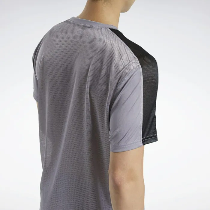 TShirts and Graphic Tees Mens Reebok Workout Ready Tech Tee Gravity Grey