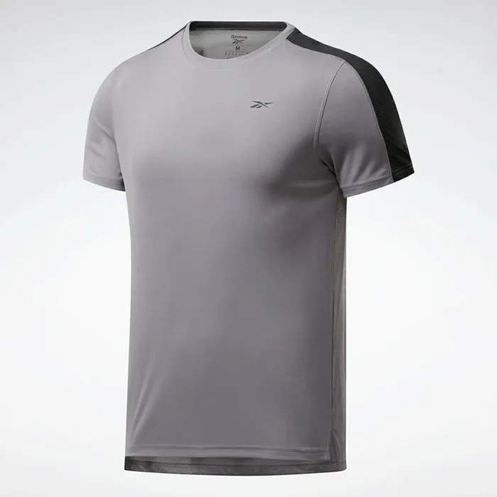 TShirts and Graphic Tees Mens Reebok Workout Ready Tech Tee Gravity Grey