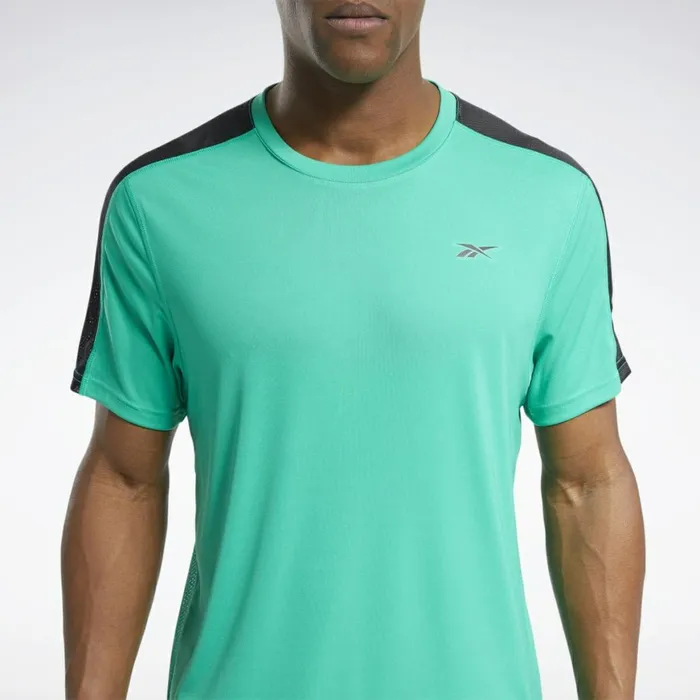 TShirts and Graphic Tees Mens Reebok Workout Ready Tech Tee Turquoise