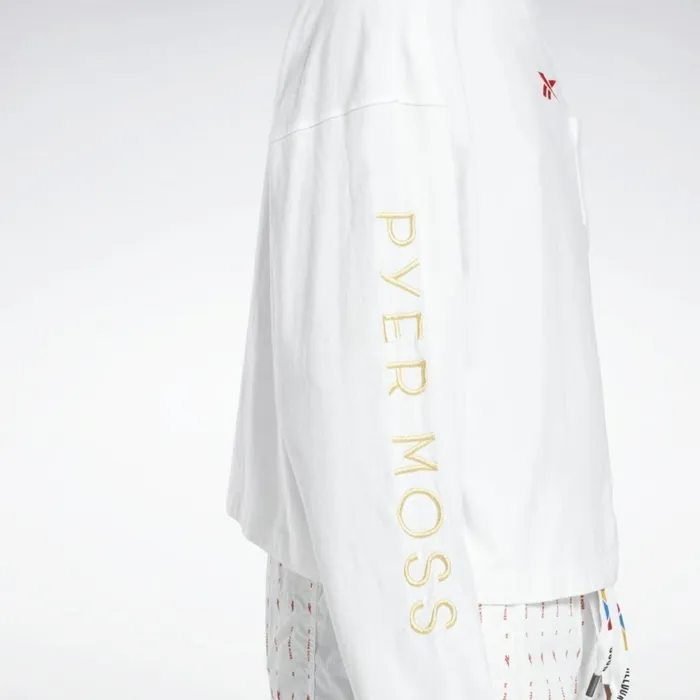 TShirts and Graphic Tees MensWomens Reebok By Pyer Moss Long Sleeve TShirt White