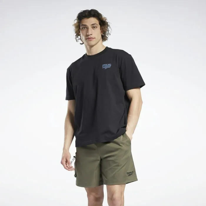 TShirts and Graphic Tees MensWomens Reebok Classics Camping Graphic TShirt Black