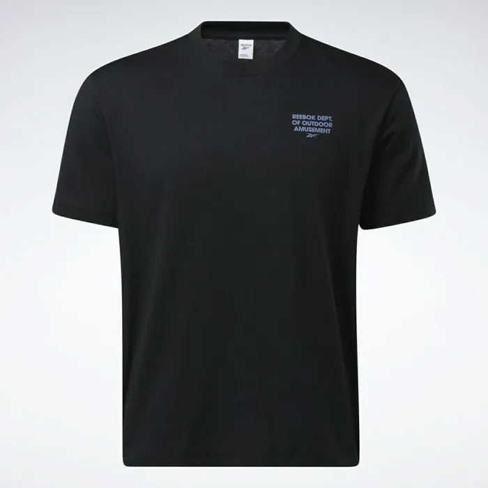 TShirts and Graphic Tees MensWomens Reebok Classics Camping Graphic TShirt Black