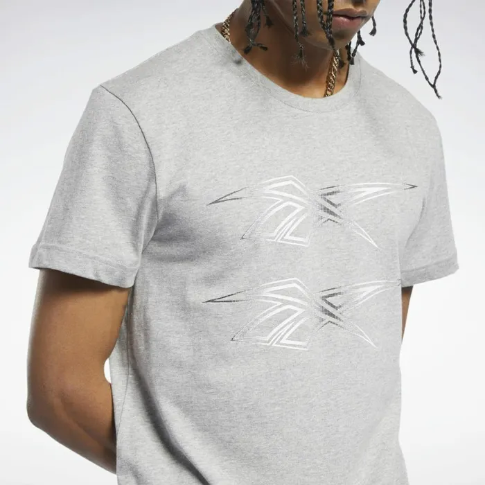 TShirts and Graphic Tees MensWomens Reebok Classics Graphic Tee Medium Grey Heather