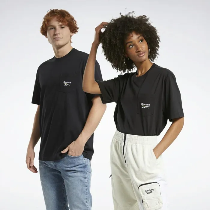 TShirts and Graphic Tees MensWomens Reebok Classics Pocket Tee Black