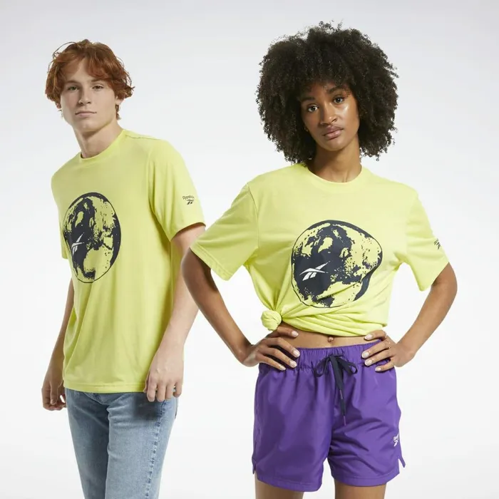 TShirts and Graphic Tees MensWomens Reebok Classics Tee Chartreuse