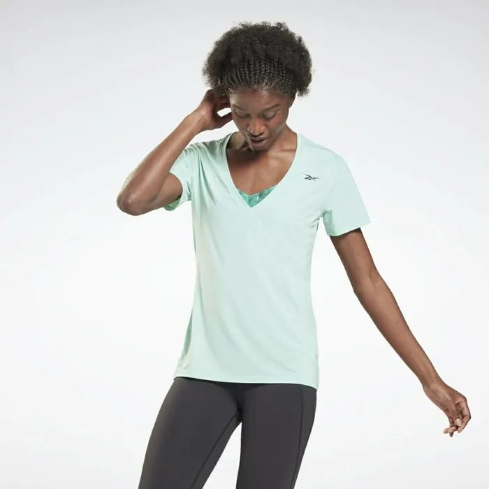 TShirts and Graphic Tees Womens Reebok Activchill Athletic TShirt Semi Pixel Mint TShirts and Graphic Tees Womens Reebok Activchill Athletic TShirt Semi Pixel Mint