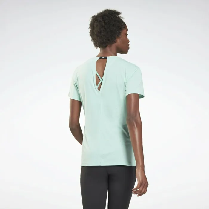 TShirts and Graphic Tees Womens Reebok Activchill Athletic TShirt Semi Pixel Mint