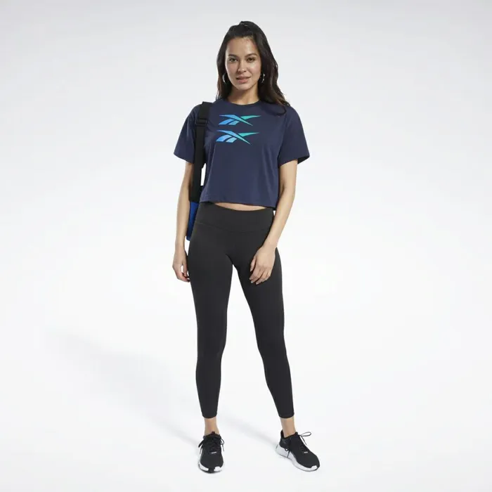 TShirts and Graphic Tees Womens Reebok Boxy Tee Vector Navy