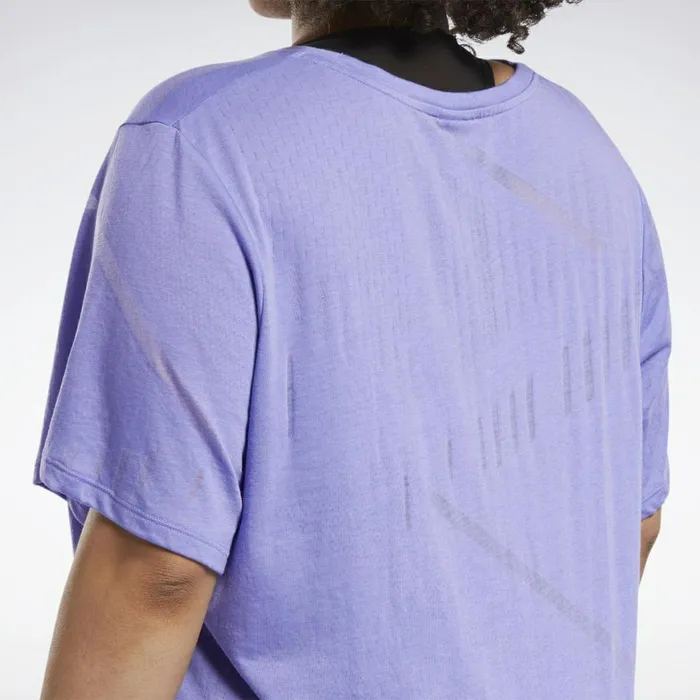 TShirts and Graphic Tees Womens Reebok Burnout TShirt Plus Size Hyper Purple