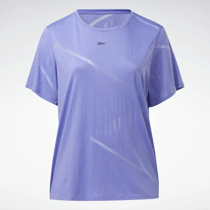 TShirts and Graphic Tees Womens Reebok Burnout TShirt Plus Size Hyper Purple