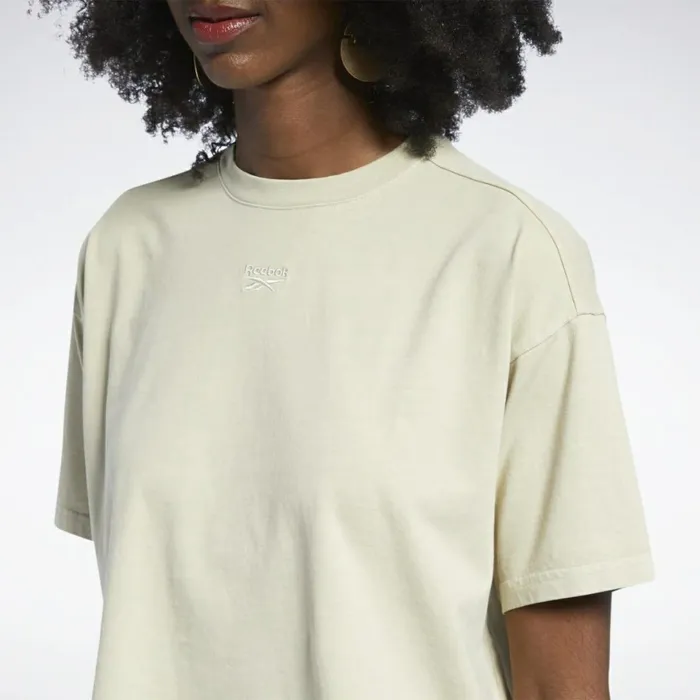 TShirts and Graphic Tees Womens Reebok Classics Natural Dye Cropped TShirt Stucco