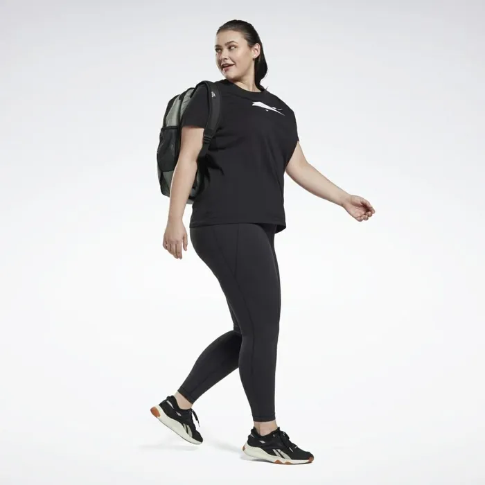 TShirts and Graphic Tees Womens Reebok Graphic Vector TShirt Plus Size Black