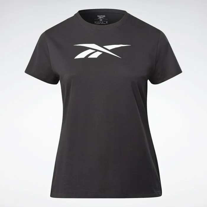 TShirts and Graphic Tees Womens Reebok Graphic Vector TShirt Plus Size Black