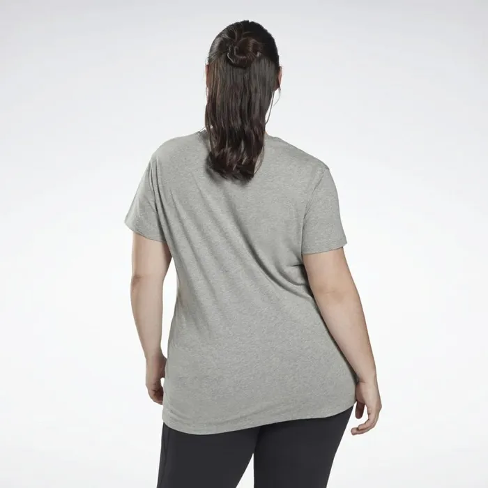 TShirts and Graphic Tees Womens Reebok Graphic Vector TShirt Plus Size Medium Grey Heather