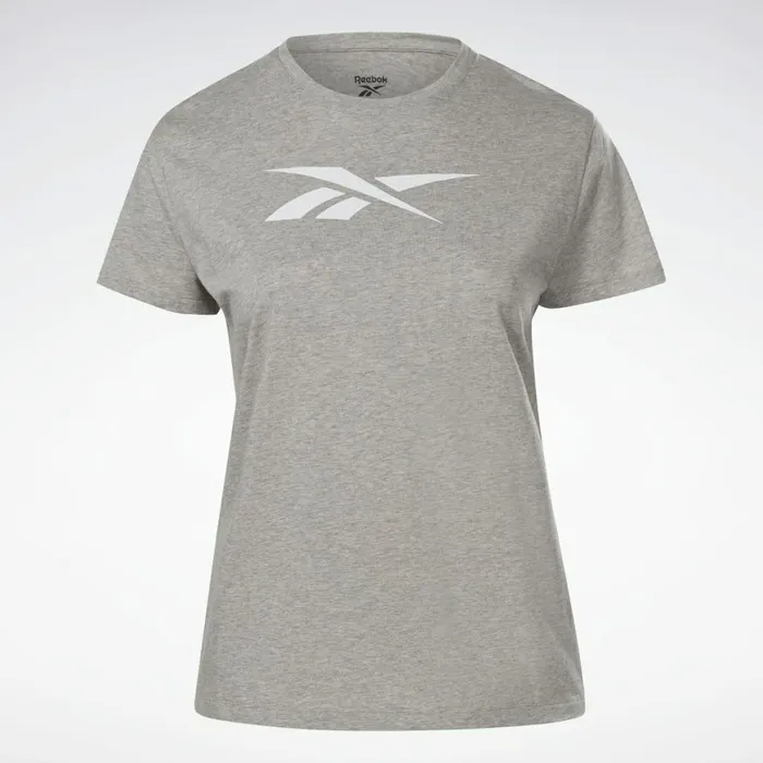 TShirts and Graphic Tees Womens Reebok Graphic Vector TShirt Plus Size Medium Grey Heather