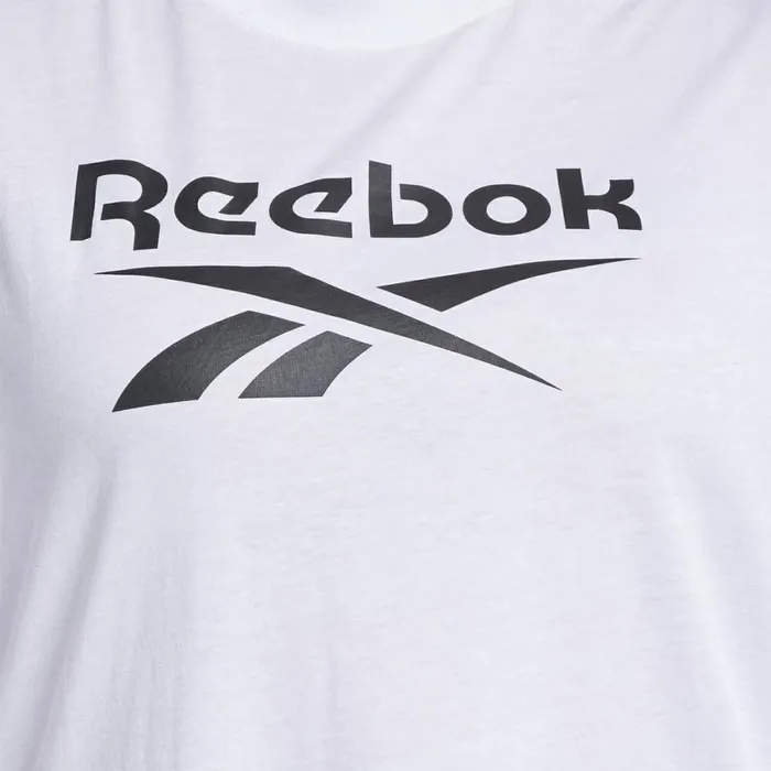 TShirts and Graphic Tees Womens Reebok Identity TShirt Plus Size White Black