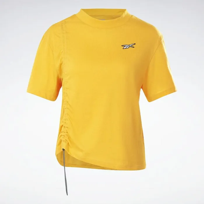 TShirts and Graphic Tees Womens Reebok MYT TShirt Semi Solar Gold