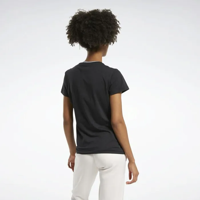 TShirts and Graphic Tees Womens Reebok Training Essentials Vector Graphic Tee Black