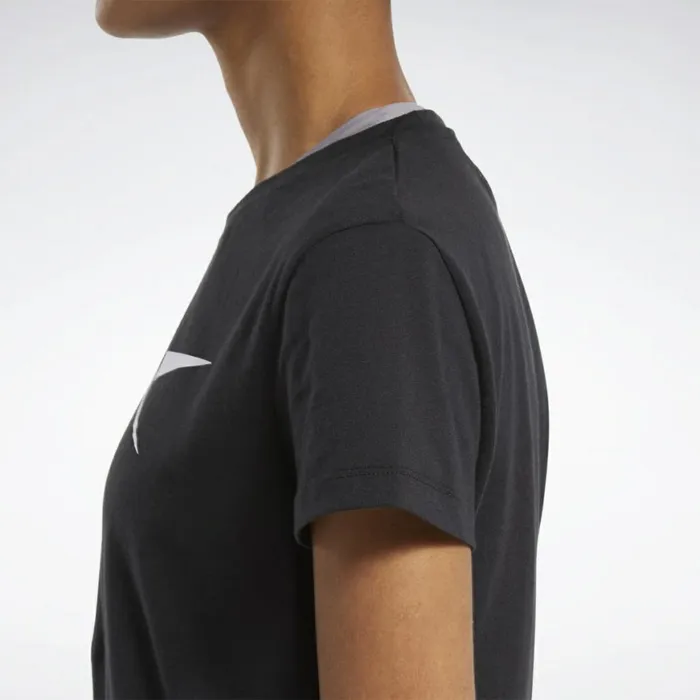 TShirts and Graphic Tees Womens Reebok Training Essentials Vector Graphic Tee Black