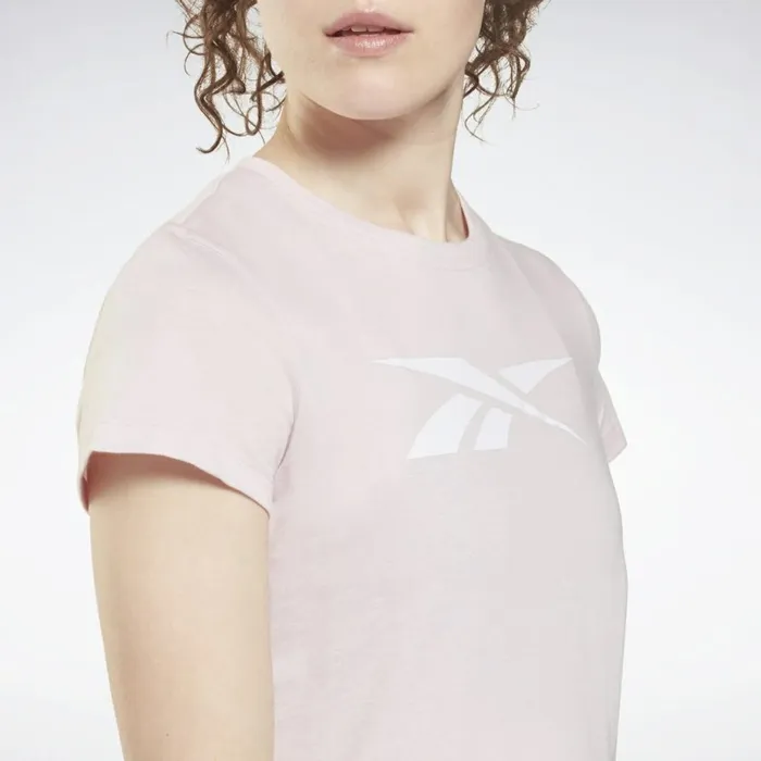 TShirts and Graphic Tees Womens Reebok Training Essentials Vector Graphic Tee Frost Berry