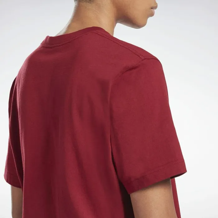 TShirts and Graphic Tees Womens Reebok VB Tee Collegiate Burgundy
