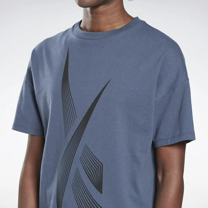 TShirts and Graphic Tees Womens Reebok Vector Graphic Tee Smoky Indigo
