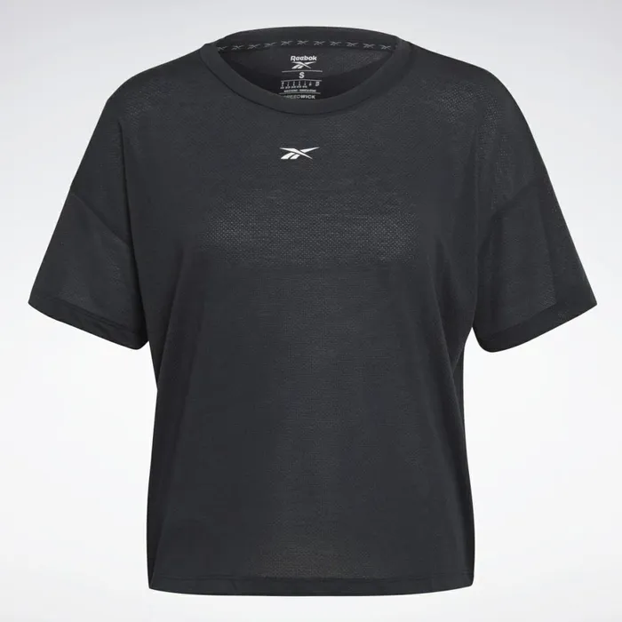 TShirts and Graphic Tees Womens Reebok Workout Ready Supremium TShirt Black
