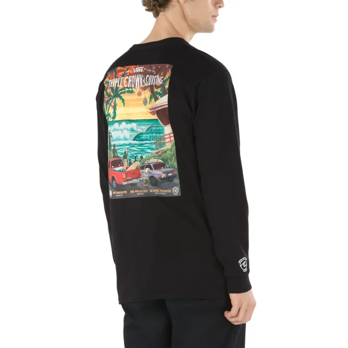 TShirts and Tanks Men Vans 2020 VTCS Poster Long Sleeve TShirt Black