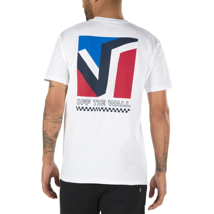 TShirts and Tanks Men Vans DiMenions TShirt White