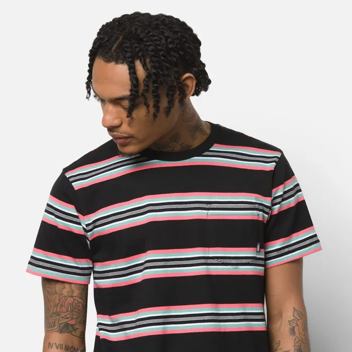 TShirts and Tanks Men Vans Emory Shirt Blackcanton