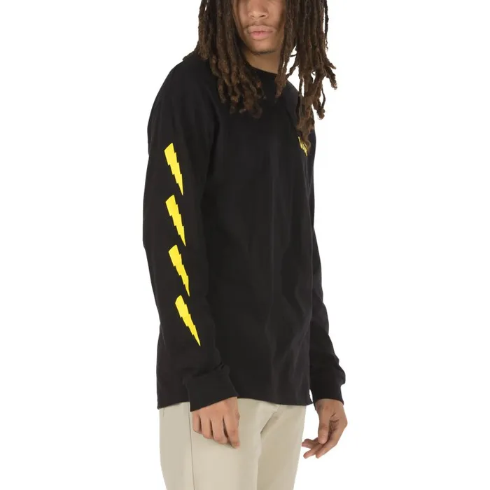 TShirts and Tanks Men Vans Larry Edgar Long Sleeve TShirt Black
