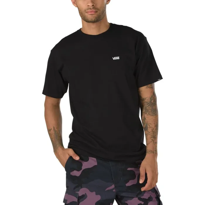 TShirts and Tanks Men Vans Left Chest Logo TShirt Blackwhite