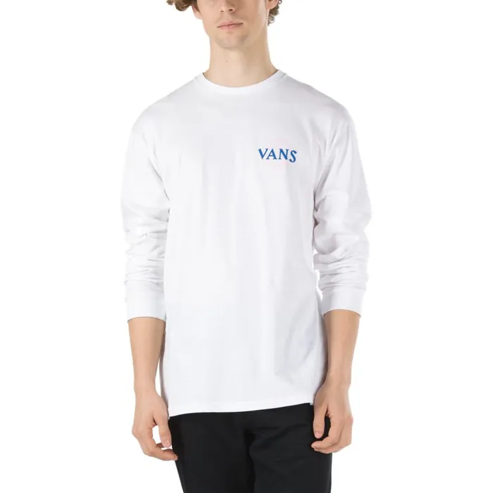 TShirts and Tanks Men Vans Pillars Long Sleeve TShirt White TShirts and Tanks Men Vans Pillars Long Sleeve TShirt White