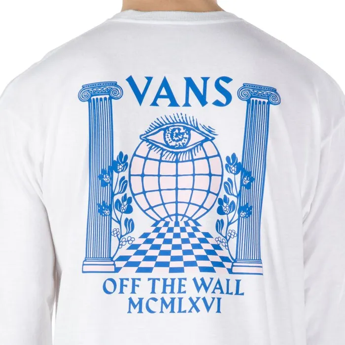 TShirts and Tanks Men Vans Pillars Long Sleeve TShirt White TShirts and Tanks Men Vans Pillars Long Sleeve TShirt White